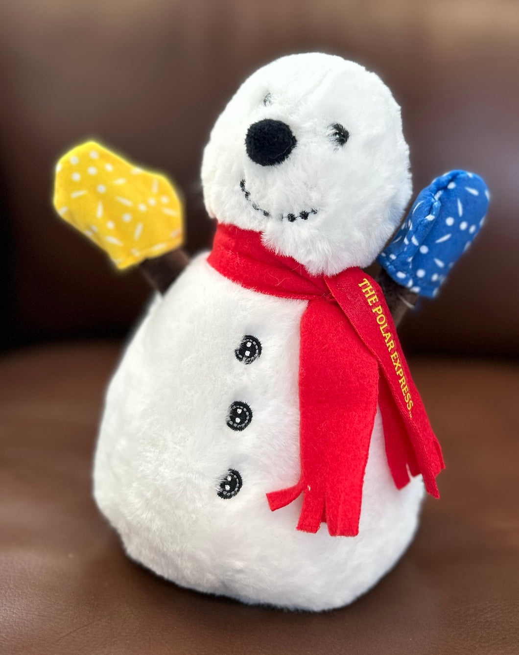 Polar Express Snowman Plush