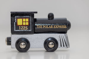 The Polar Express Magnetic Wooden Train Engine