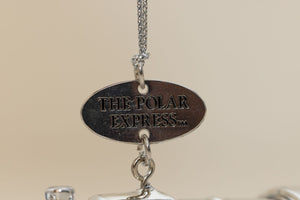 The Polar Express Resin Train Electroplated Ornament