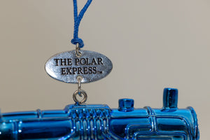 The Polar Express Resin Train Electroplated Ornament